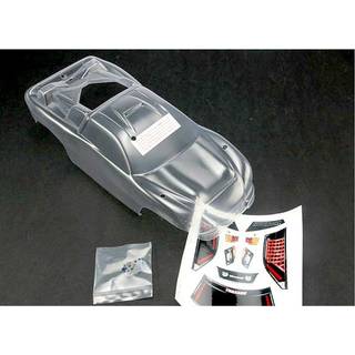 Traxxas 4412 Body Nitro Rustler Clear