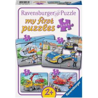 Ravensburger Puslespil My Emergency Vehicles 20 Brikker