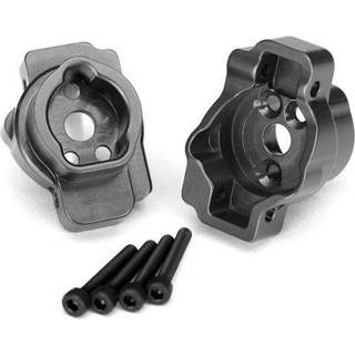 TRAXXAS 8256A Portal Drive Axle Mount Rear Alu Grey (2) TRX-4