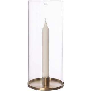 Glaslanterne, messing