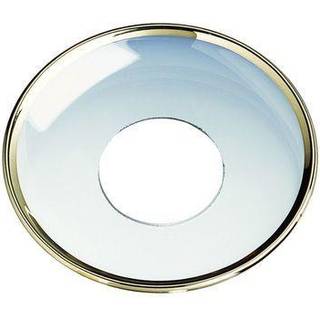 Lysmanchet med klar guldkant 55 mm, 6-pak - Nybro