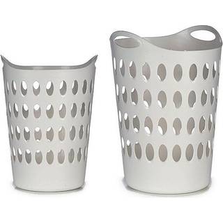 BigBuy Home Kurv 8430852597090 Hvid Plastik 50 L