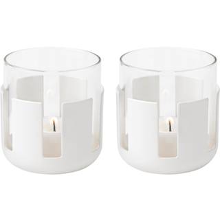 Luna fyrfadsstager, 2-pak, 7 cm, soft white