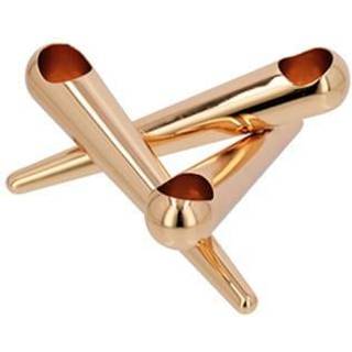 Uyuni - Bonfire Lysestage - Rosa guld - 3 arme