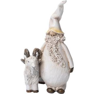 Santa Svante med ged H 15cm