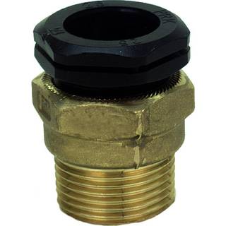 Gelia PEM-kobling af metal, lige, udv. plastgevind 25xG25