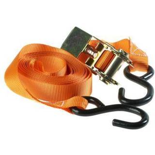 Lastestrop 560kg med skralde og krog HD 25mm x 5m orange