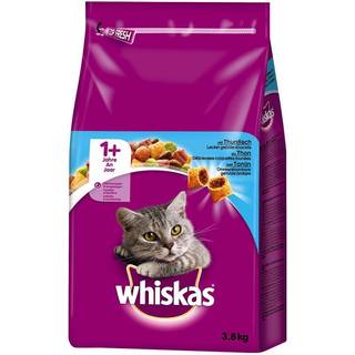 Whiskas 1+ med tunfisk, tørfoder 31.57 DKK/1 kg