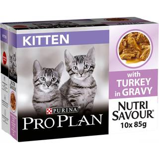 PRO PLAN Cat Junior Cat Turkey - 10x85 g