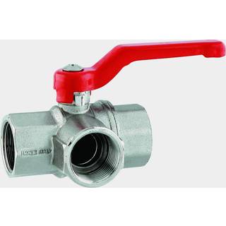 Kugleventil Maestrini Three-way Ball Valve L-type, messing 1/2" G (BSP)