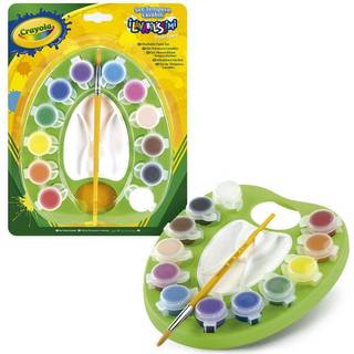 Crayola: Sæt med vaskbar maling - 12 farver