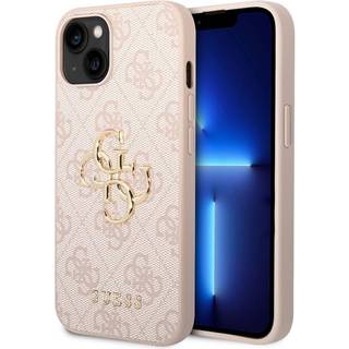 Guess 4G Big Metal Logo (iPhone 14 Plus) - Rosa