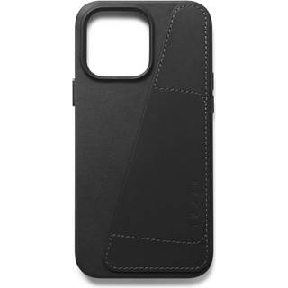 Mujjo Full Leather Wallet Case (iPhone 14 Pro Max) - Blå