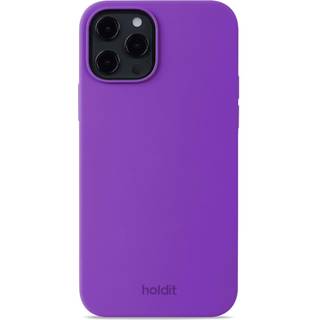 Phone Case Silicone Bright Purple iPhone 12 - Lilla - Add QTY
