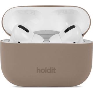 Silicone Case Mocha Brown AirPods Pro 1&2 - Brun - Add QTY