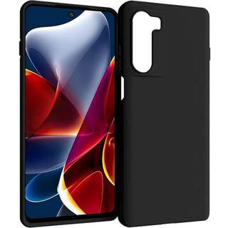 Silikone cover Motorola Edge S30  - Sort