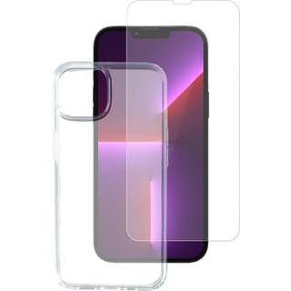 iPhone 14 4smarts Second Glass X-Pro 360° Protection Set (Cover + Hærdet Glas)