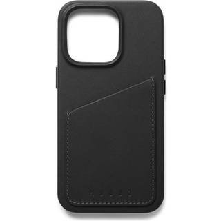 Mujjo iPhone 14 Pro Leather Case - MagSafe Kompatibel - Sort