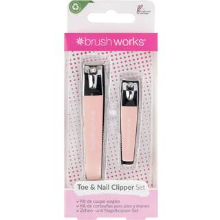 Brushworks Toe & Nail Clipper Set