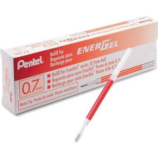 Pentel LR7-B Energel Refill 0.7mm Rød - 12 pcs