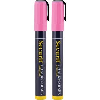 Securit SMA510 Kridtmarker | Pink | 2 stk.
