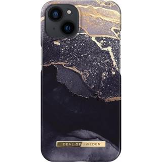 iPhone 16e / 14 / 13 iDeal Of Sweden Fashion Case - MagSafe Kompatibel - Golden Twilight Marble