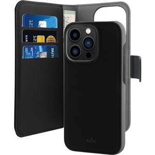 Puro iPhone 14 Pro Max økolæder Cover, sort ➞ På lager - klar til levering