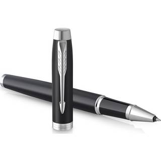 Parker IM 2143634 Black And Chrome Finish Rollerball Pen - A23106