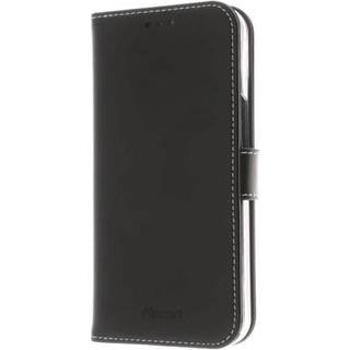 Insmat Exclusive Flip Case pungetui, iPhone 14, sort