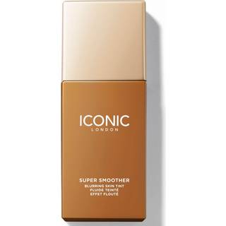 ICONIC London Super Smoother Blurring Skin Tint Let farvet fugtighedscreme Skygge Golden Deep 30 ml - 30 ml