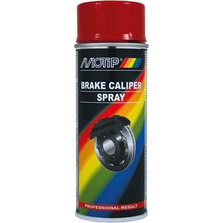 Motip bremsekaliber spray - 400 ml. Rød