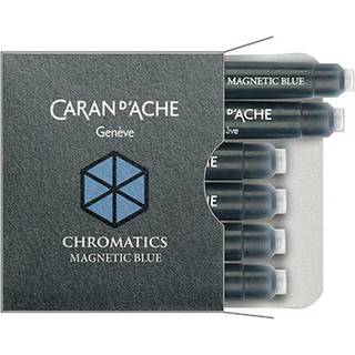 Caran D'Ache CD8021.149 Ink -patroner - Magnetisk bl? (pakke med 6)