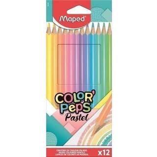 Maped Color' Peps Pastel farveblyanter 12 stk.