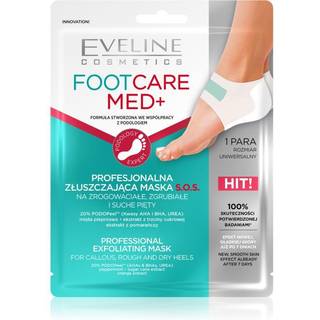 Eveline Cosmetics Foot Care Med Eksfolierende maske Til hæle 2 stk. - 2 stk.