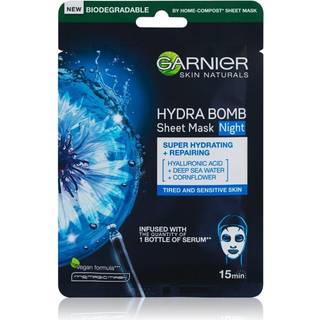 Garnier Skin Naturals Hydra Bomb nærende ansigts sheetmaske Nat 28 g - 28 g