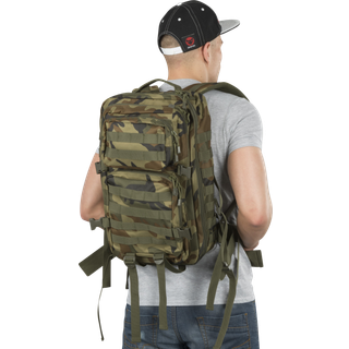 Brandit US Assault Rygsæk 40L Woodland