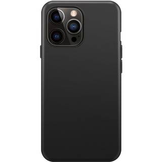 Linocell Gummifodral til iPhone 14 Pro - Sort
