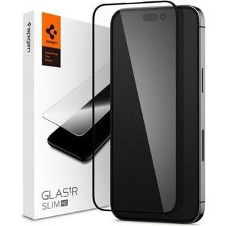 Spigen GLAS.tR Slim HD-ramme (iPhone 14 Pro)