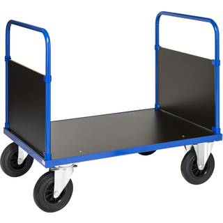 Flexi 330 med 2 gavle, 120x80x26, Blålakeret stål