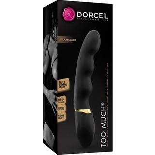 Dorcel Too Much 2.0 - genopladelig, 3 motorer massagestav (sort-guld)
