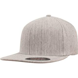 FLEXFIT FX6277FV Flexfit Flat Visor Heather Grey L/XL