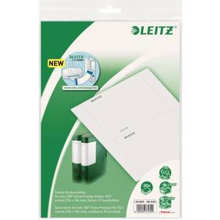 Rygetiket Leitz brevordner 1022, 10ark, varenr. 16910085