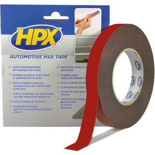 HPX dobbeltklæbende tape 6mm x 10m