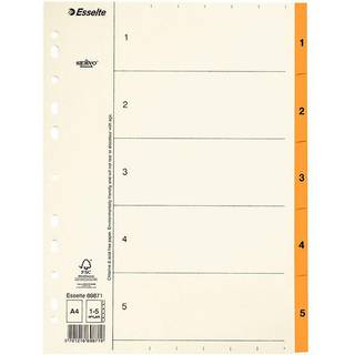 ESSELTE Register Servo A4/1-5