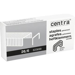 Hæfteklamme 26/6 galv. (5000)