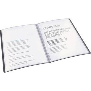 Esselte Vivida displaybog PP 20 lommer sort
