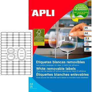 Apli ECO etiketark 35,6x16,9mm