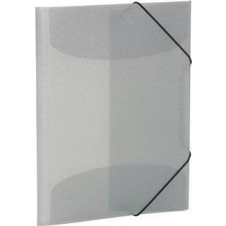 HERMA Elasticated folder A3 PP translucent grey