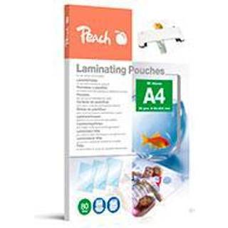 Peach - 25-pack - 216 x 303 mm - lamination pouches