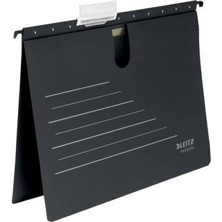Leitz Alpha Recycle A4 hængemappe med mekanisme sort